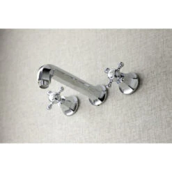 KS4021BX 2-Handle Wall Mount Tub Faucet, Polished Chrome -Warm Bathroom 002107de013fb6f8 0472 w800 h800 b0 p0