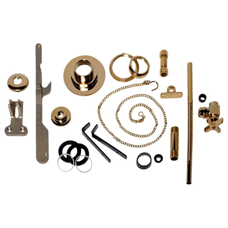 High Tank Toilet Parts Solid Brass Polished With Brass PVD Finish Toilet Parts 1 High Tank Toilet Parts Solid Brass Polished With Brass PVD Finish Toilet Parts