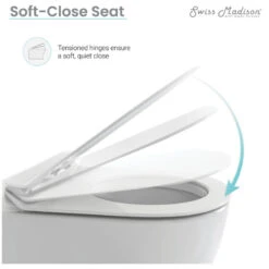 Ivy Wall Hung Elongated Toilet Bowl 0.8/1.28 GPF Dual Flush, Glossy White 26 Ivy Wall Hung Elongated Toilet Bowl 0.8/1.28 GPF Dual Flush, Glossy White -Warm Bathroom 04e15ef7022620a4 6154 w800 h800 b1 p0