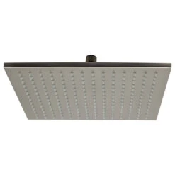Alfi Brand Led12S-Bn Brushed Nickel 12" Square Multi Led Rain Shower Head