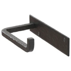 Handmade Wall Mounted Wrought Iron Toilet Paper Holder, Black -Warm Bathroom 05617a7f0cbd5a88 5592 w800 h800 b1 p0