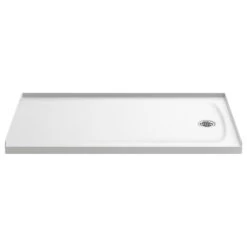 Kohler K-1936 Ballast 60" Shower Receptor - White