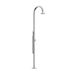 "Origo" Free Standing Shower Column, Hot And Cold, Hand Spray And Hose