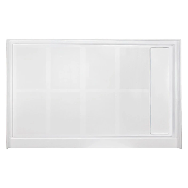 Transolid Linear 48"x36" Rectangular Shower Base With Right Hand Drain, White 8 Transolid Linear 48"x36" Rectangular Shower Base With Right Hand Drain, White - Image 8