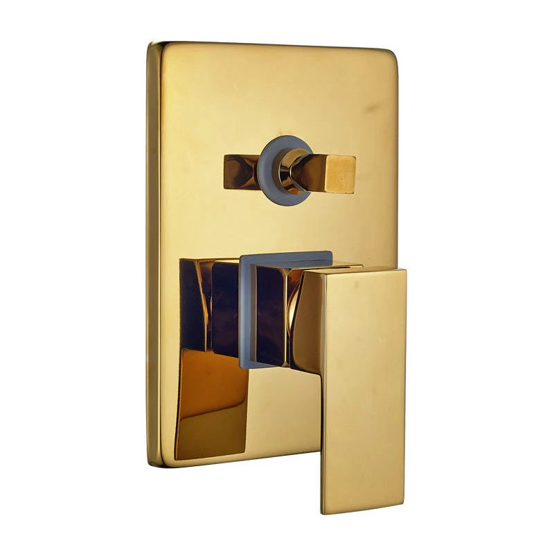 Fontana Brass Gold Tone Shower Set, 10" 2 Fontana Brass Gold Tone Shower Set, 10" - Image 2