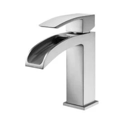 Liberty Single-Handle Basin Bathroom Faucet, Satin Nickel