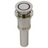 Patented Pop Down Drain, Fully Finished, Pvd Polished Nickel