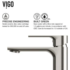 VIGO Norfolk Single-Handle Single Hole Bathroom Vessel Sink Faucet -Warm Bathroom 08a182fd0f479a72 2330 w800 h800 b1 p0