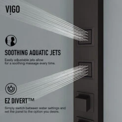 VIGO Bowery Shower Panel -Warm Bathroom 08e19e020025034f 2714 w800 h800 b0 p0
