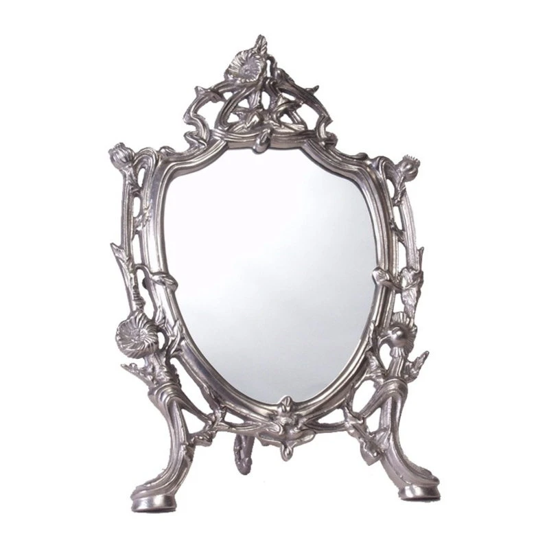 Brass Tabletop Mirror 3 Brass Tabletop Mirror - Image 3