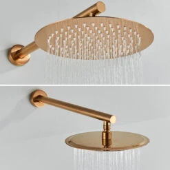 Rose Gold Shower Faucet Rainfall Shower Head Bathroom Shower System -Warm Bathroom 09012a65024d91cb 4316 w800 h800 b0 p0
