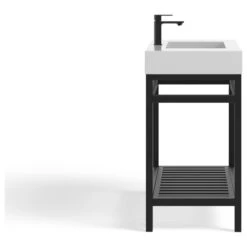 The Nova Bathroom Vanity, Black, 36", Single Sink, Freestanding -Warm Bathroom 099187d703c743b9 7880 w800 h800 b1 p0