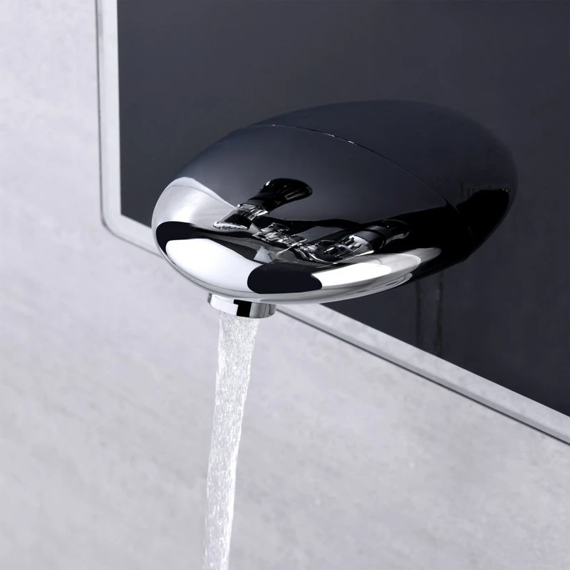 Luxier 51" 6-Jet Shower Panel With Rainfall Shower Head Hand Shower, Black 7 Luxier 51" 6-Jet Shower Panel With Rainfall Shower Head Hand Shower, Black - Image 7