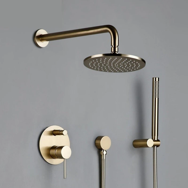 Wasser™ Brass Shower System With Handheld Shower, 12" Shower Head 4 Wasser™ Brass Shower System With Handheld Shower, 12" Shower Head - Image 4