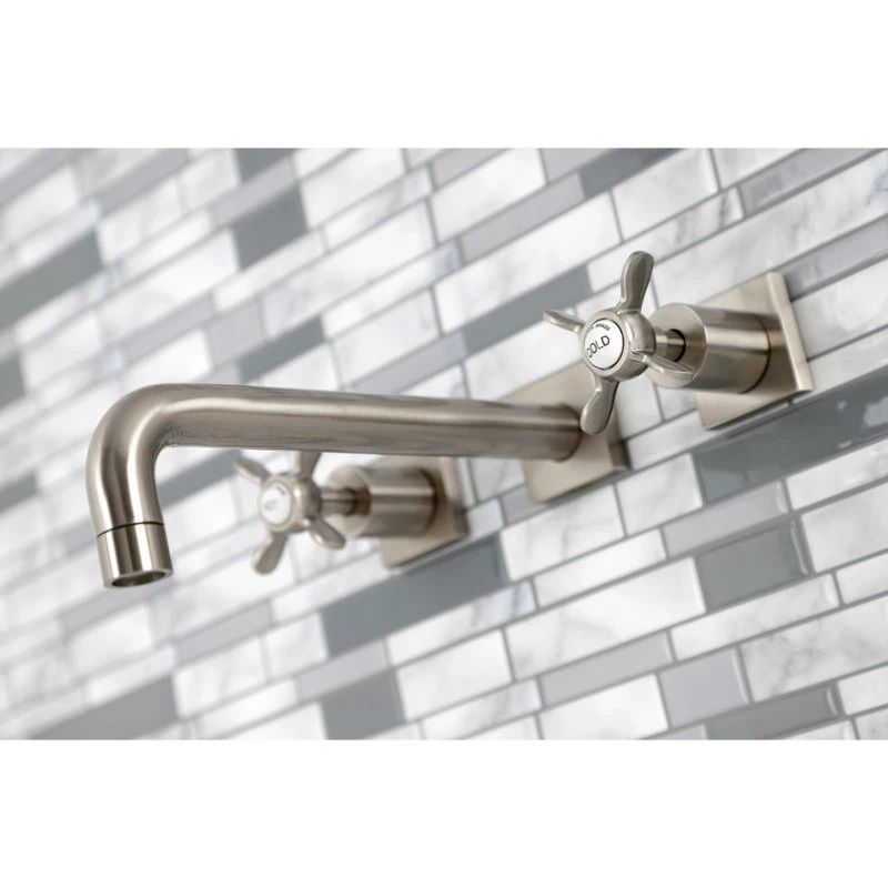 KS6028BEX Wall Mount Tub Faucet, Brushed Nickel 4 KS6028BEX Wall Mount Tub Faucet, Brushed Nickel - Image 4