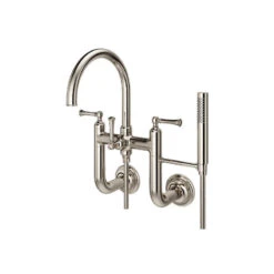 Pfister LG6-3TB Tisbury Wall Mounted Tub Filler - Polished Nickel