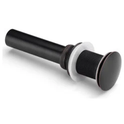 1-5/8" Push Pop-Up Drain Stopper No Overflow For Sink, Oil Rubbed Bronze -Warm Bathroom 0ca15abd01ce2d97 9229 w800 h800 b1 p0