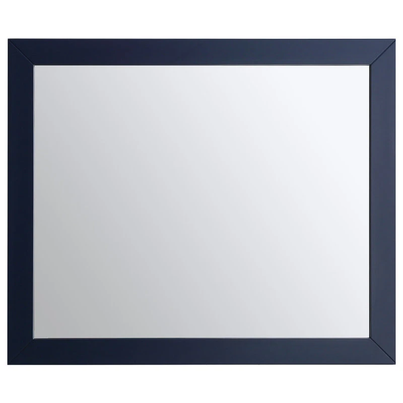 EVIVA Acclaim 36x30 Transitional Blue Bathroom Mirror 1 EVIVA Acclaim 36x30 Transitional Blue Bathroom Mirror