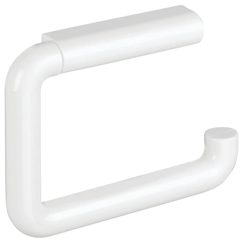 IDesign Toilet Tissue Holder, White 1 IDesign Toilet Tissue Holder, White