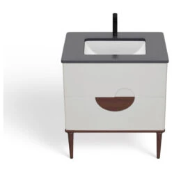 Rhonda Bath Vanity, Beige, 30", Single Sink, Freestanding -Warm Bathroom 0cf1ef970347299a 3346 w800 h800 b1 p0