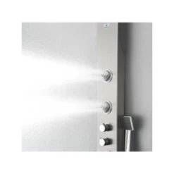 Fresca Geona Stainless Steel Brushed Silver, Thermostatic Shower Massage Panel -Warm Bathroom 0d816d2003c736f7 3739 w800 h800 b0 p0