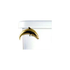 Dolphin Toilet Flush Handle, Gold