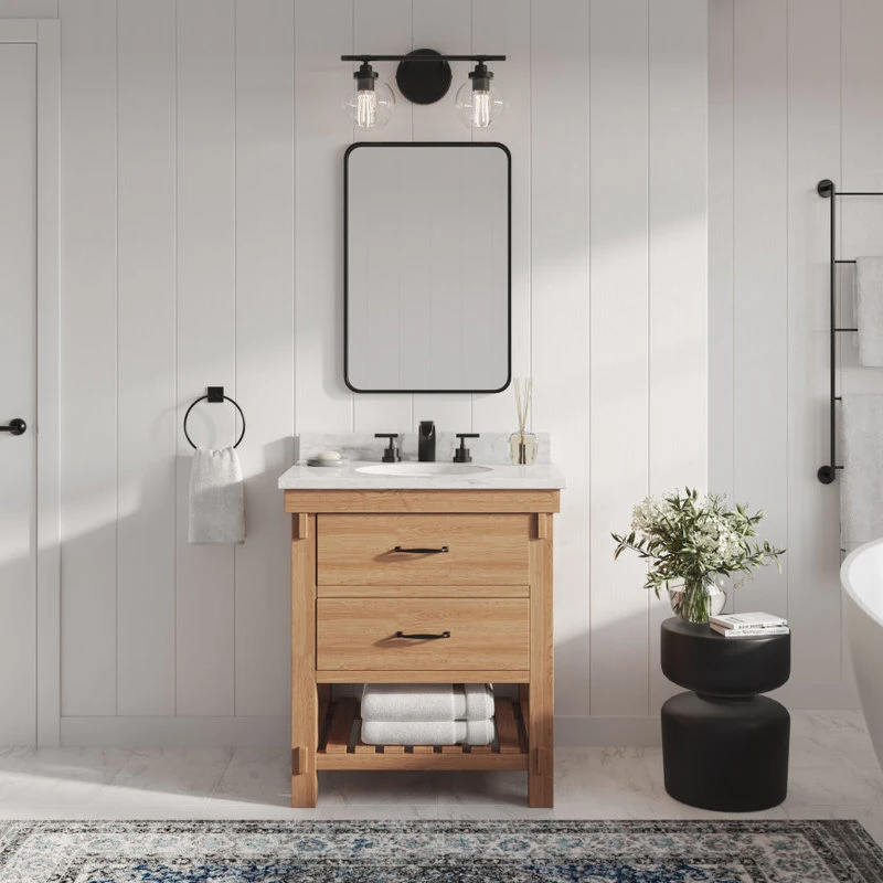 Ellis Soft Corner Metal Rectangular Mirror, Black, 30"x60" 7 Ellis Soft Corner Metal Rectangular Mirror, Black, 30"x60" - Image 7