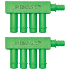 FillMAGIC Water Saving Toilet Tank Overflow Fill Cycle Diverter, Green