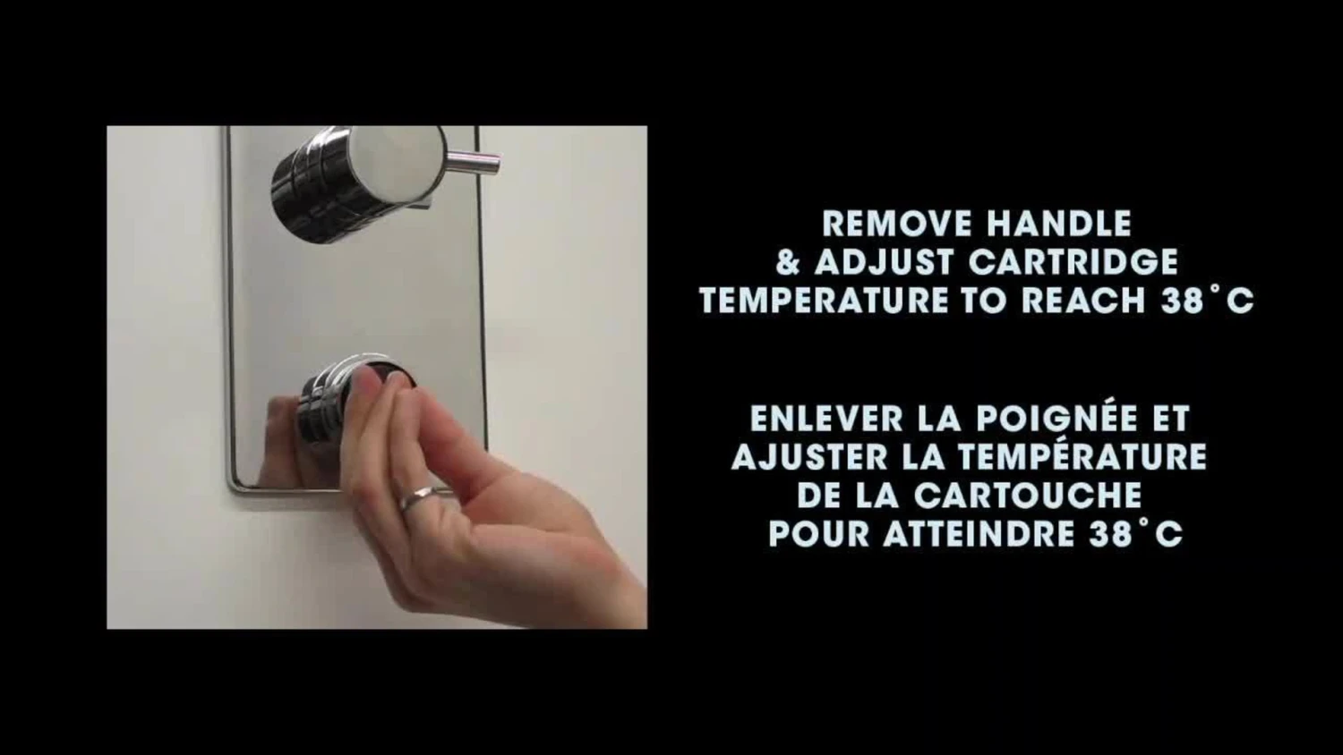 Belanger Rain Thermostatic Square Shower System, Wall 3 Belanger Rain Thermostatic Square Shower System, Wall - Image 3