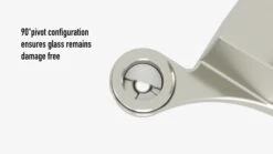 VIGO Pirouette Frameless Shower Door, 42", Chrome 16 VIGO Pirouette Frameless Shower Door, 42", Chrome -Warm Bathroom 1197986719 48c4b623e9adab131f52a4e6d8e8f68abc3b2f584f19ccfc626266450952d95d d 1920x1080 1