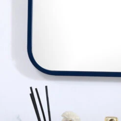 Ellis Soft Corner Metal Rectangular Mirror, Blue, 30"x48" -Warm Bathroom 11f1815f00958f7b 0499 w800 h800 b0 p0