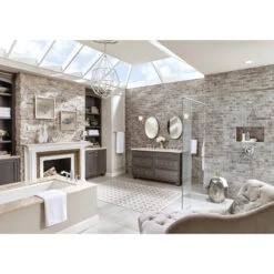 Moen Dartmoor 2-Handle High Arc Bathroom Faucet, Trim Only, Chrome -Warm Bathroom 1281c4cf0d5aa96f 6831 w800 h800 b0 p0