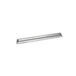 SereneDrains Offset Linear Shower Side Drain Tile Insert Brushed Nickel, 30inch