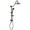 Pulse 1011-1.8GPM Kauai III 1.8 GPM Rain Shower Head - Oil Rubbed Bronze