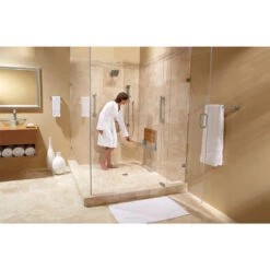 Moen 90 Degree Posi-Temp Shower Only, Brushed Nickel -Warm Bathroom 1481fa750d80e873 2547 w800 h800 b0 p0