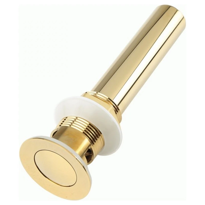 Sink Drain PVD Brass Pop-Up With Overflow Renovators Supply 4 Sink Drain PVD Brass Pop-Up With Overflow Renovators Supply - Image 4