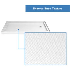 DreamLine 30 D X 60 W X 76.75 H Right Drain Acrylic Shower Base, QWALL-5 Backwall, White -Warm Bathroom 1501ef92020e9410 6066 w800 h800 b1 p0