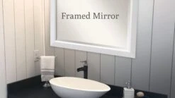 Blanco White Beveled Wood Bathroom Wall Mirror - 23.5 X 23.5 In. -Warm Bathroom 1516501467 dde19e7b93462c981fea84b36f82771b2d7f95131e03eb72ee95cfc595ae1e2a d 1920x1080 3
