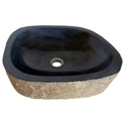 Rustic Natural Basalt Unique Bathroom Vessel Sink, 16-23 Inch, Natural Stone 25 Rustic Natural Basalt Unique Bathroom Vessel Sink, 16-23 Inch, Natural Stone -Warm Bathroom 1541ff20008c2ac3 8940 w800 h800 b1 p0
