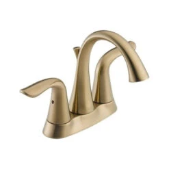 Delta Lahara 2 Handle Centerset Faucet, Champagne Bronze, 2538-CZMPU-DST