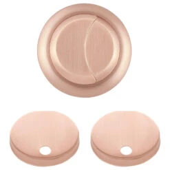 Toilet Hardware Black, SM-1T803, Rose Gold