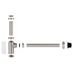 Kibi Bathroom Sink Decorative Round Bottle Trap, Brush Nickel 16 Kibi Bathroom Sink Decorative Round Bottle Trap, Brush Nickel -Warm Bathroom 181190e50081c6d9 6238 w800 h800 b1 p0