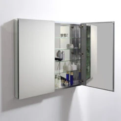 Fresca Bathroom Medicine Cabinet With Mirrors, 15"x36", 40"x36" -Warm Bathroom 1991c8370f08f5f9 6769 w800 h800 b0 p0