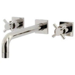 KS6026DX Wall Mount Tub Faucet, Polished Nickel