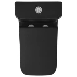 Carre One Piece Square Toilet Dual Flush, Matte Black, 0.8/1.28 Gpf -Warm Bathroom 1ab15a8700f6d71d 6113 w800 h800 b1 p0
