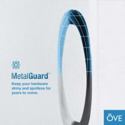 Ove Decors Breeze 34 Shower Kit, Frosted Glass Walls And Base, Black -Warm Bathroom 1ae1795a0239f0df 6934 w800 h800 b0 p0