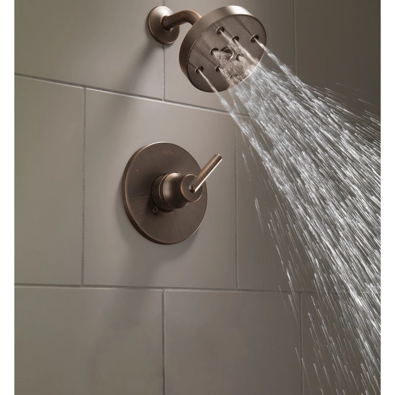 Delta Trinsic Monitor 14 Series H2Okinetic Shower Trim, Chrome, T14259 2 Delta Trinsic Monitor 14 Series H2Okinetic Shower Trim, Chrome, T14259 - Image 2