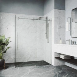 VIGO 34"x46" Elan E-class Frameless Shower Enclosure, Chrome -Warm Bathroom 1b81b16b003d05ec 9444 w800 h800 b0 p0