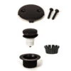 ToeTouch Bathtub Drain Trim Kit With 2 Hole Face Plate, Oil Rubbed Bronze