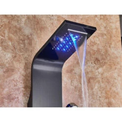 6-Function Shower Column LED Shower Panel With Massage Jets -Warm Bathroom 1cd185650e8ae960 2040 w800 h800 b0 p0